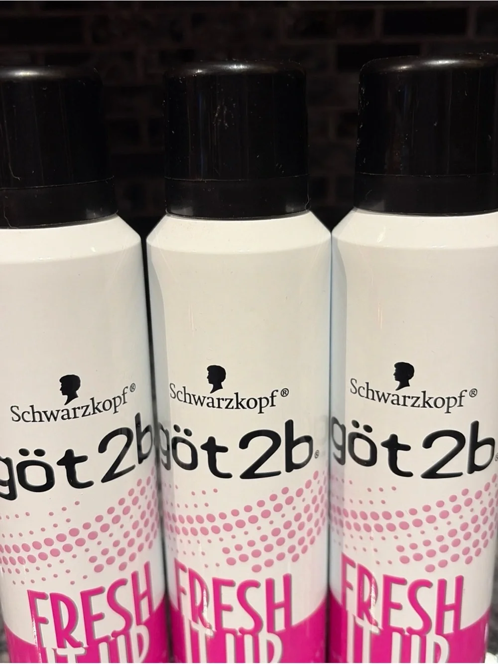 Got2b Fresh It Up Foam Cleanser Instant Refresh Roots Between Washes 3 Pack New